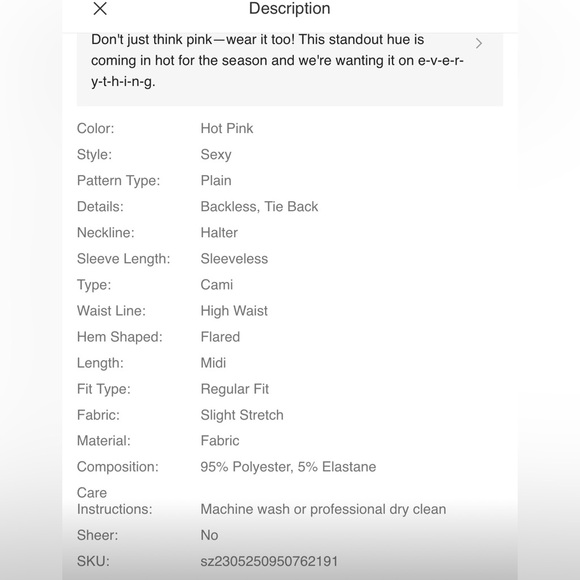 NWOT Shein Maxi Dress - Picture 11 of 16